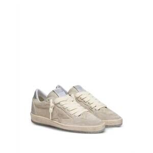 NEW GOLDEN GOOSE women's ball star sneakers in grey/silver